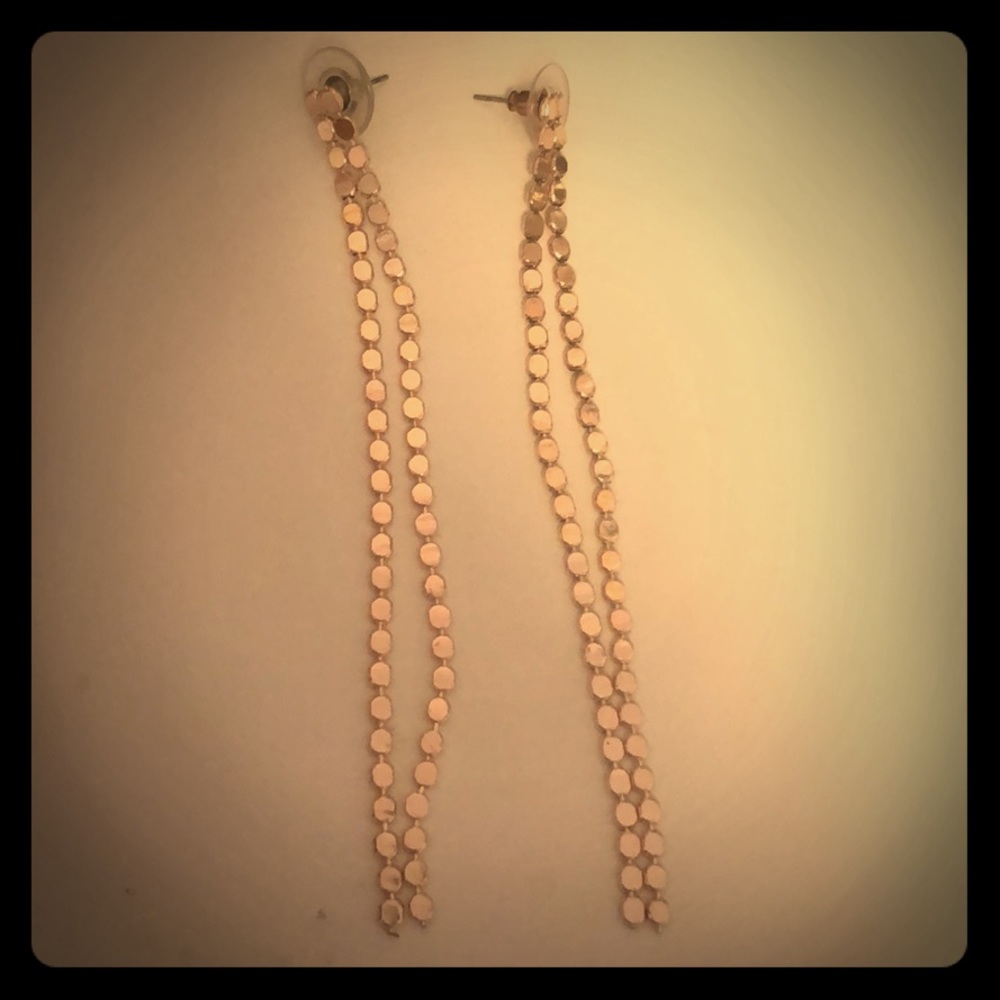 Rose Gold Costume Earrings